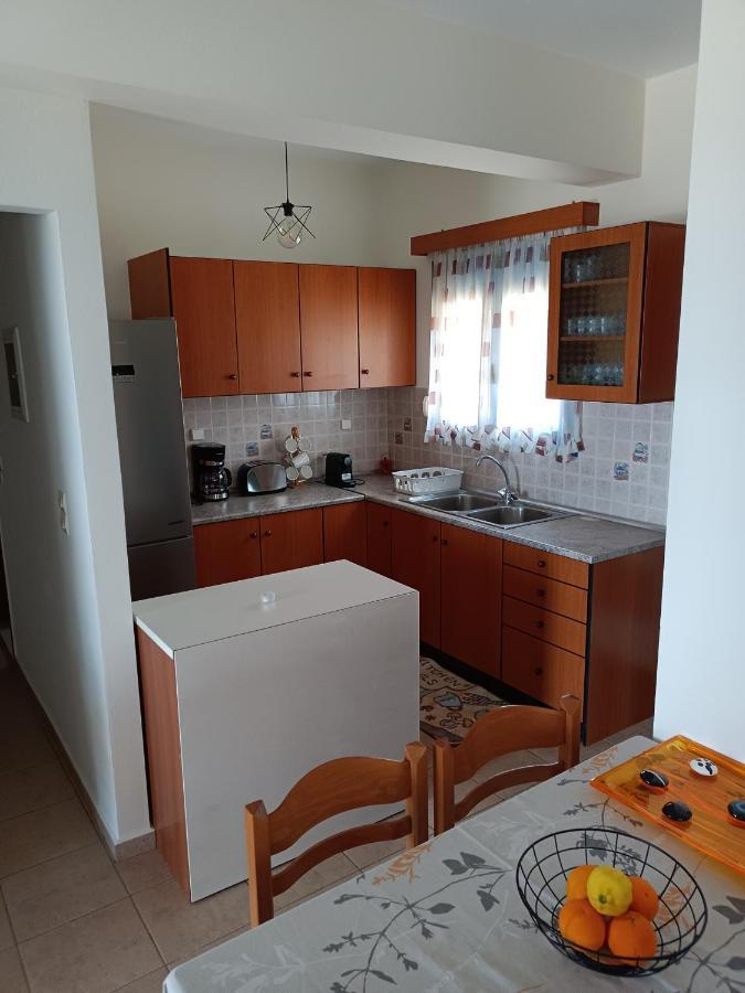 Sea View Pine House Villa Makry Gialos  Exterior photo