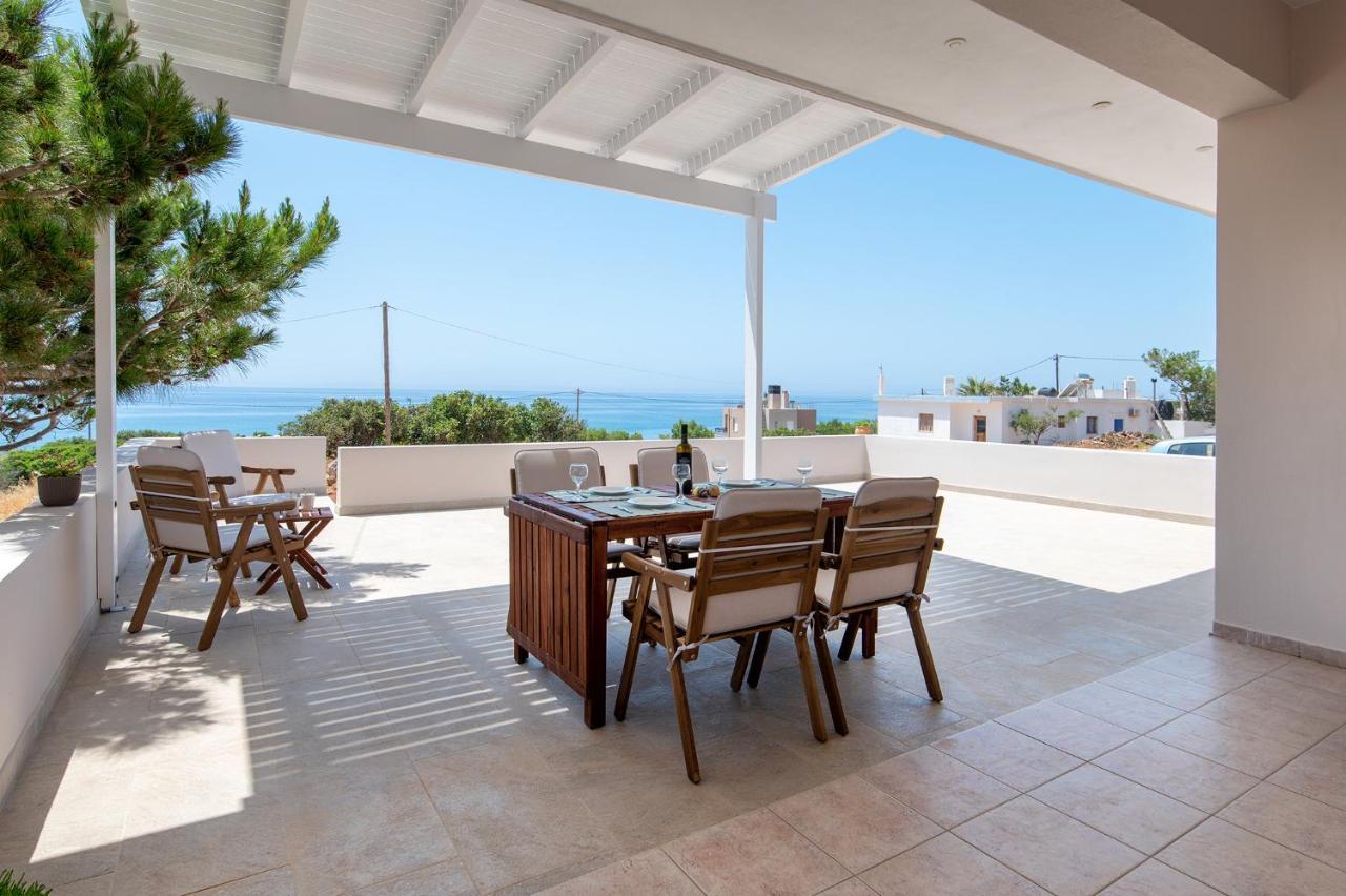 Sea View Pine House Villa Makry Gialos  Exterior photo