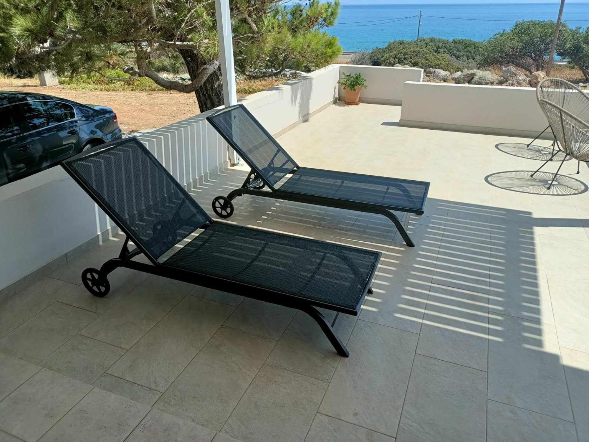 Sea View Pine House Villa Makry Gialos  Exterior photo