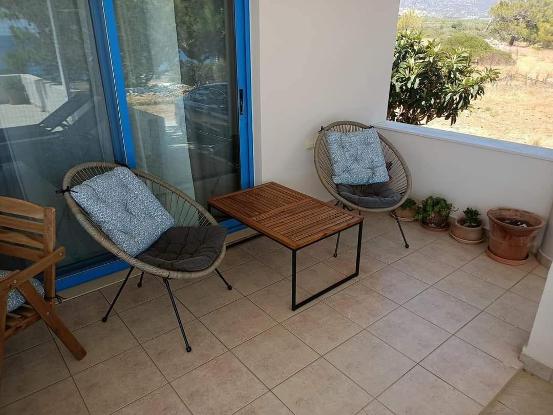 Sea View Pine House Villa Makry Gialos  Exterior photo